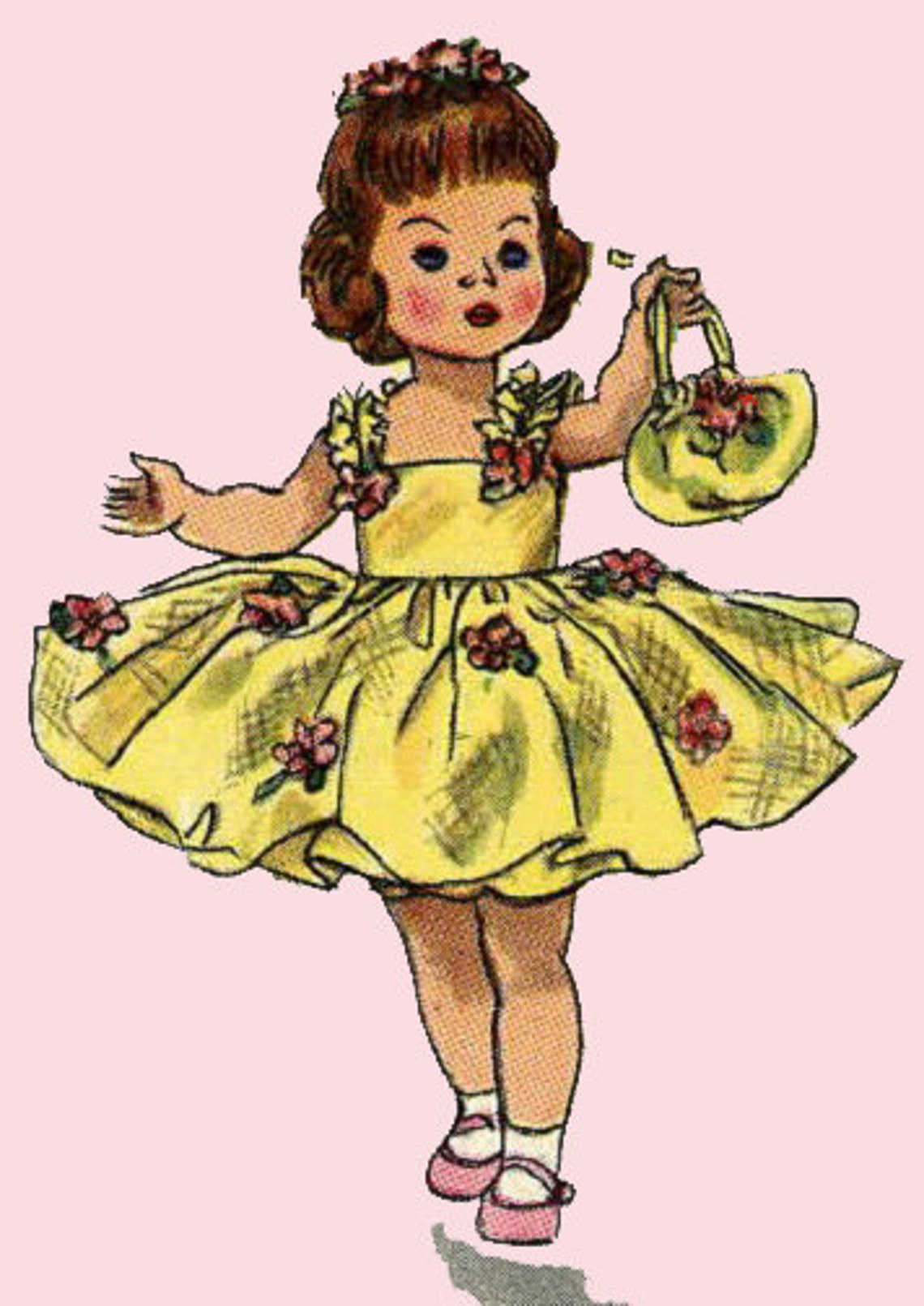 Vintage Doll Clothes PATTERN 2294 for 10 in Ginny Muffie Etsy