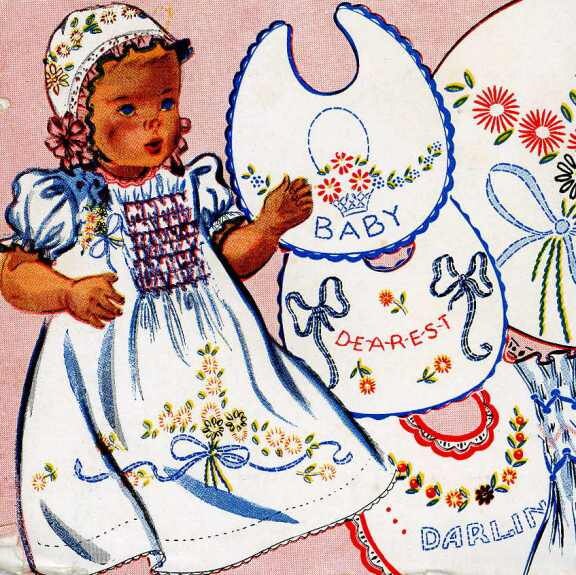 Hand Embroidery iron on Transfers 111 for Baby's wardrobe Etsy