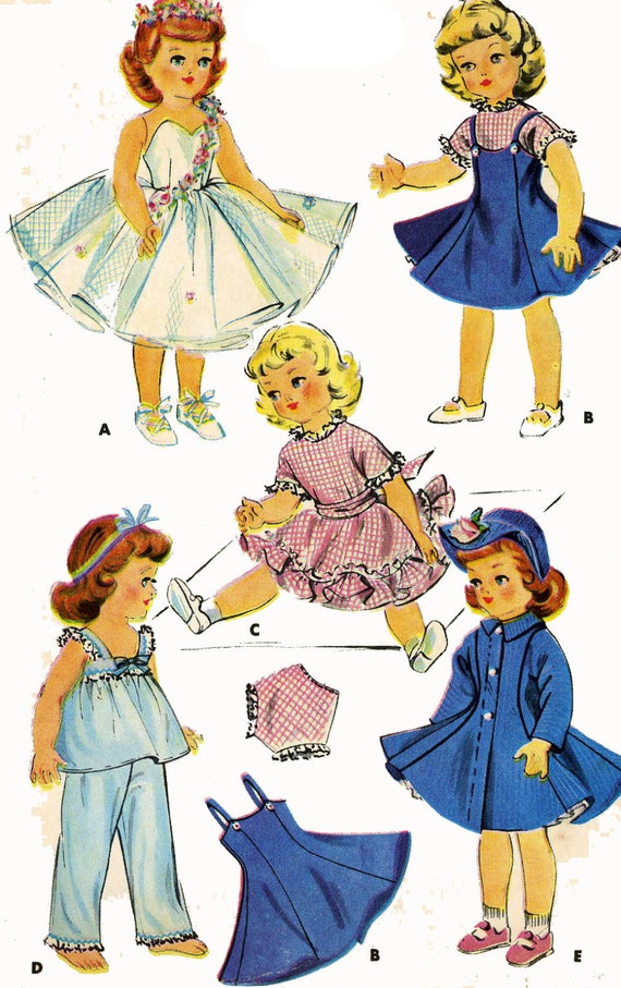 old doll clothes