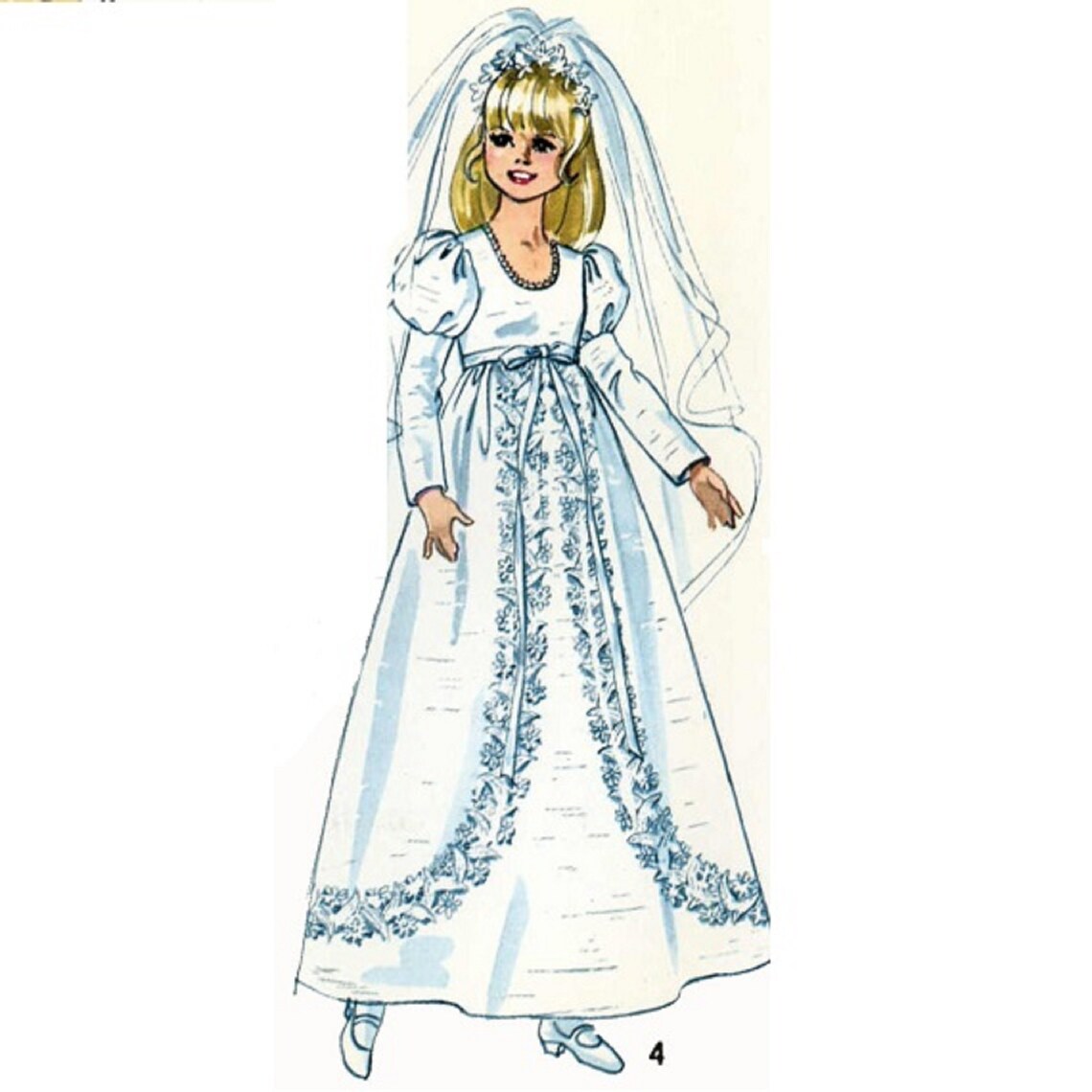 Doll Clothing PATTERN in Digital PDF Format 9698 for 17 | Etsy
