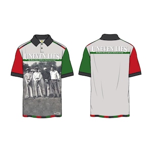 Exclusive One Of A Kind Historical Uneven Lies Polo Shirt