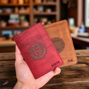 Documents-Driving Leather Organizer Special Car-Brand Logo, Driving License Leather Cover Holder, Personalized Handmade Insurance Wallet
