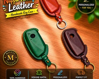 Leather Key Case for BMW Digital Key, Personalized Handmade Cover for X7 i7 XM X5 G60 G70 U11