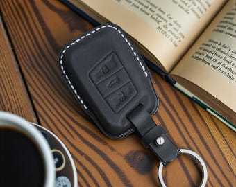 SEAT - Cupra Key Fob Cover Leon Superb Ateca Octavia  Leather Key Fob Case - Handmade Leather Key Holder Shell Protector