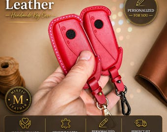 Leather Key Case for BMW Digital Key, Personalized Handmade Cover for X7 i7 XM X5 G60 G70 U11
