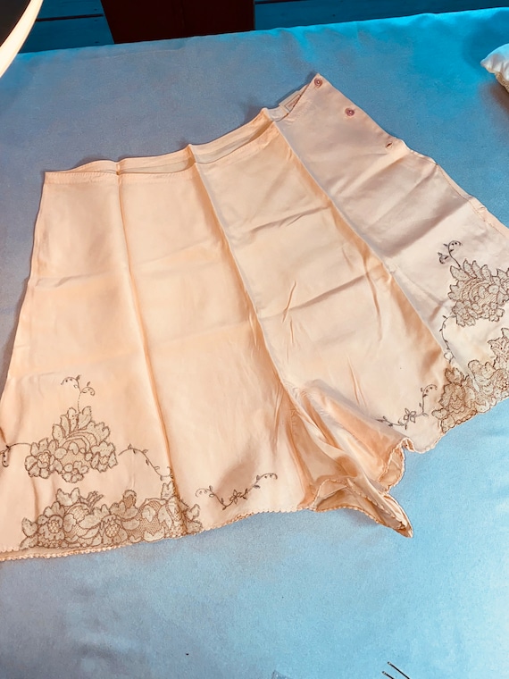 Antique Unworn Lingerie French Knickers Tap Pants 