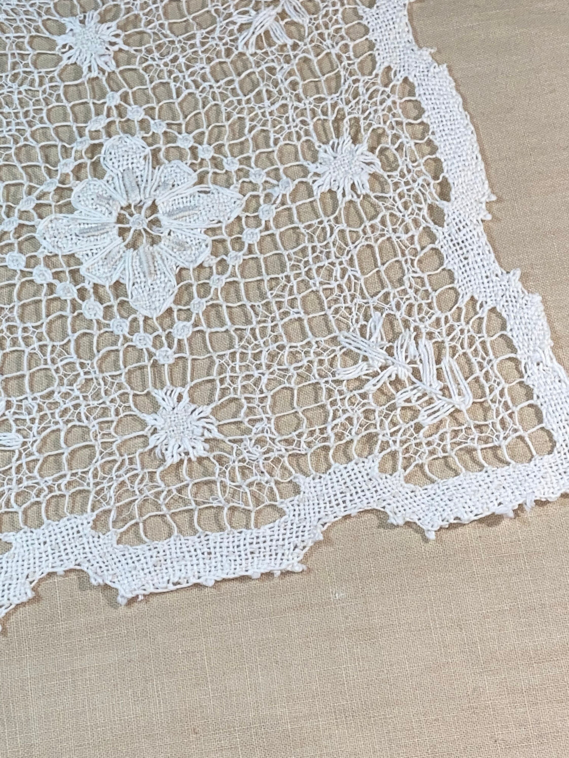 Vintage Handmade Doily Rectangular Shape - Etsy