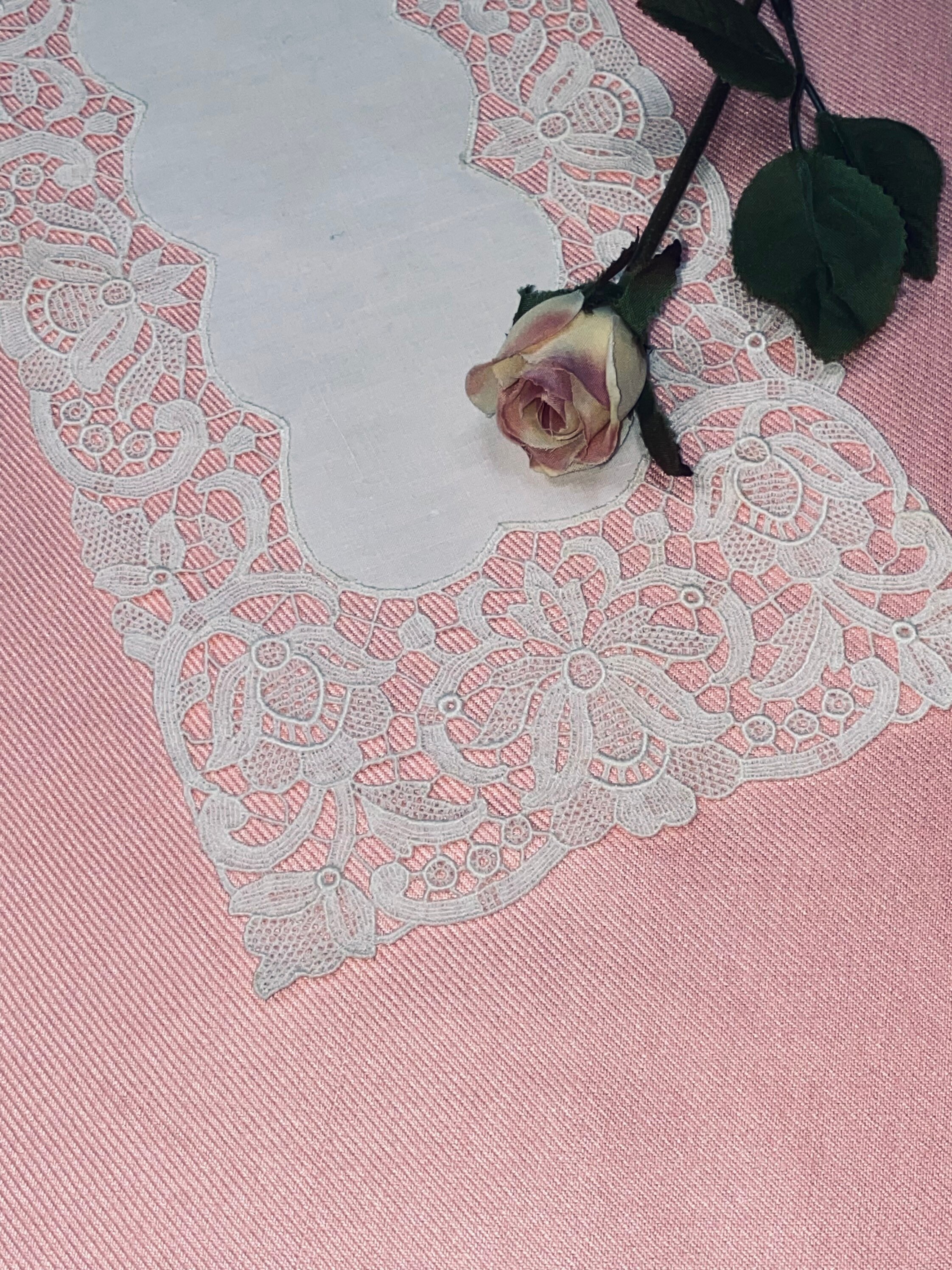 Lace Rectangular Doiley Vintage Soft White Lace Rectangular Doily - Etsy