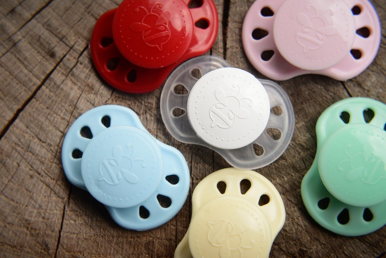 FIVE Doll Pacifiers Pacifier Honeybug Etsy