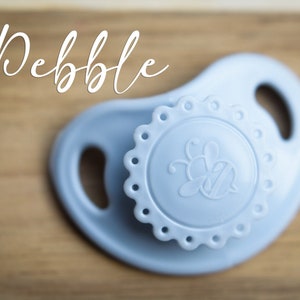 Light blue Honeybug Magnetic Pacifier for Reborn Doll