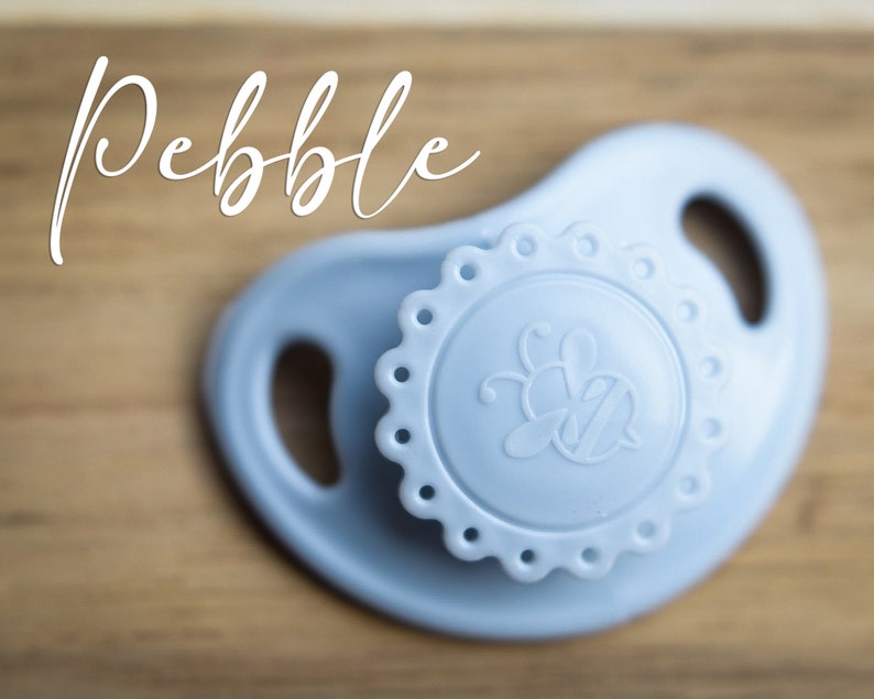 Light blue Honeybug Magnetic Pacifier for Reborn Doll