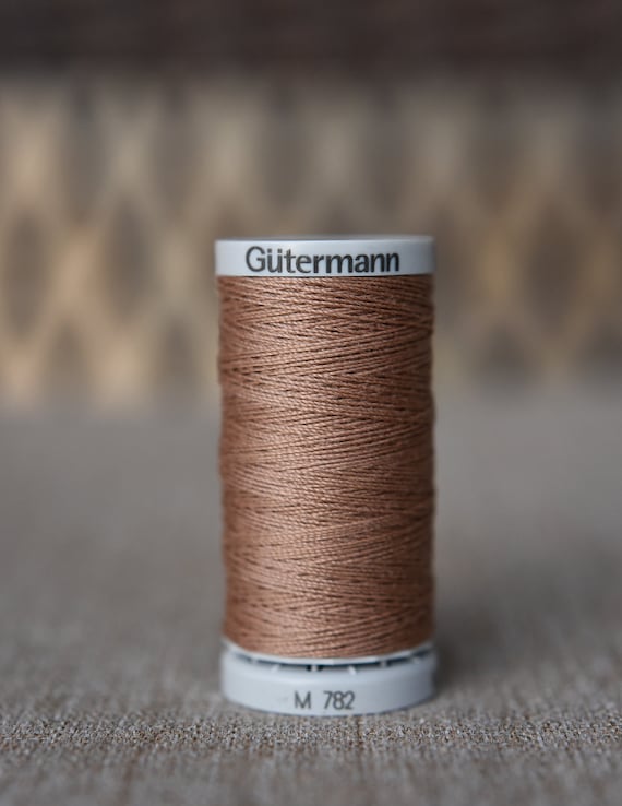 Extra Stong Polyester Upholstery Thread Brown Gutermann 139 