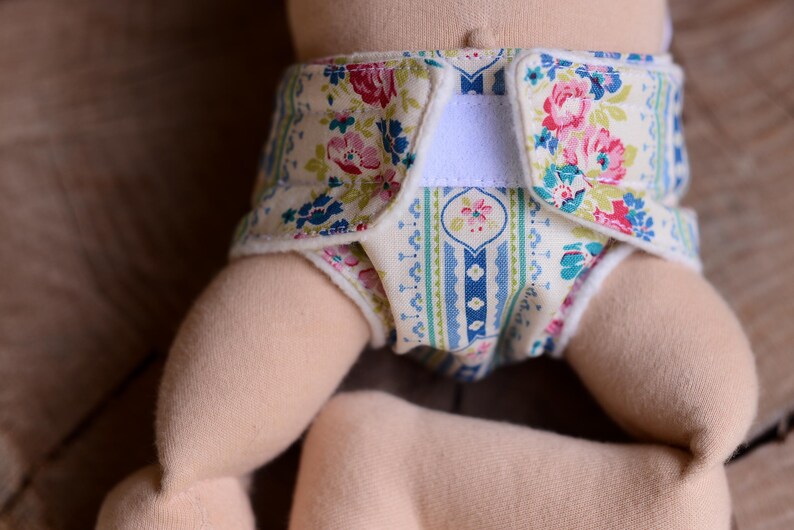 Waldorf Doll Diaper Pattern Cloth Diaper Sewing PDF Instant Download for Soft Handmade Dolls image 4