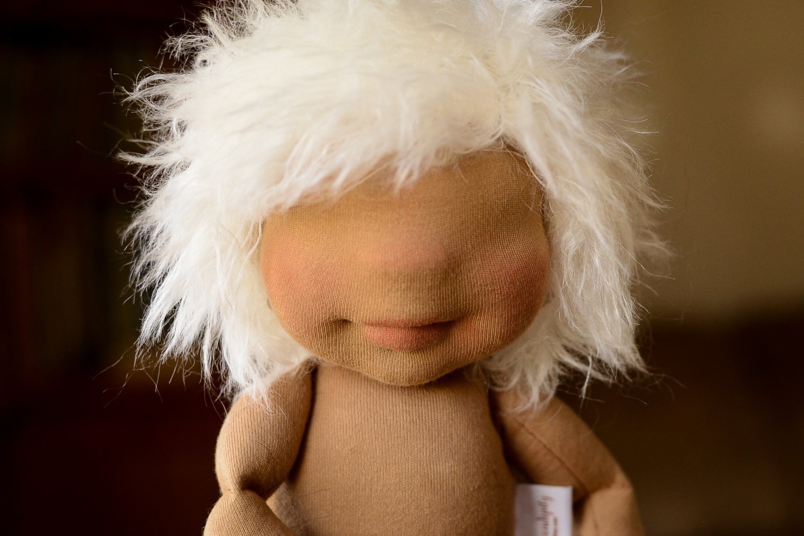 White Doll Hair Mohair Fabric Preemie Norah Hair White Etsy