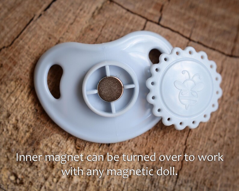Magnetic Pacifier for Reborn Doll Pacifier Honeybug Precious Vintage Doll Pacifier image 16