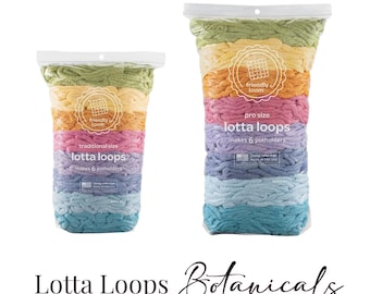 Bulk Cotton Potholder Loops Friendly Loom™ Potholder Refill Weaving Loops Lotta Loops Party Pack