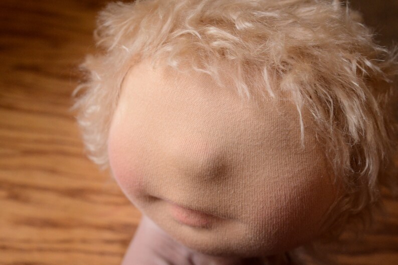 Blonde Doll Hair Mohair Fabric Preemie Norah Or Selah Hair Etsy Canada