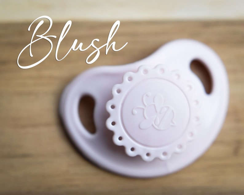 Magnetic Pacifier for Reborn Doll Pacifier Honeybug Precious Vintage Doll Pacifier Blush
