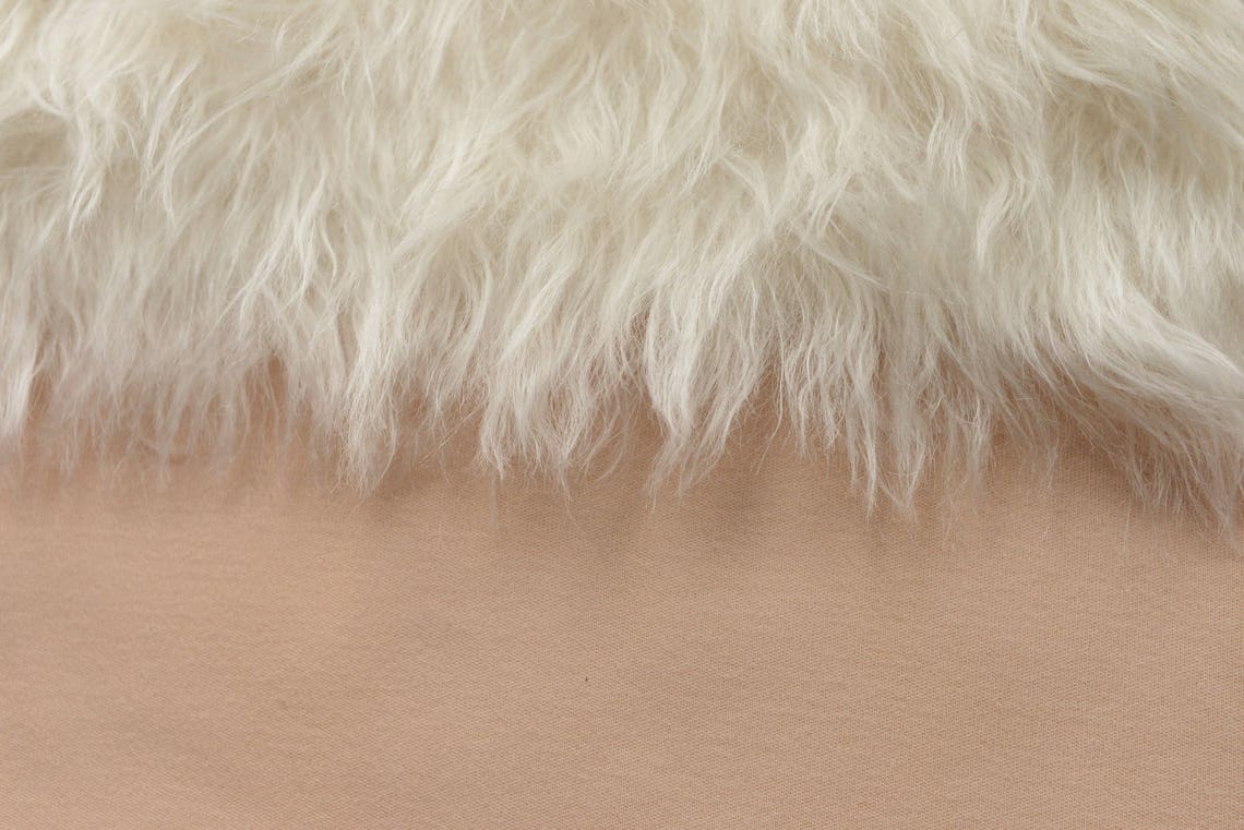White Doll Hair Mohair Fabric Preemie Norah Hair White Etsy