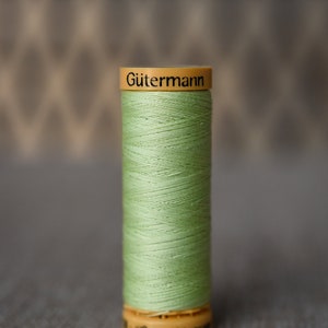 Lime Green Thread Spool Art Silk Thread Hand And Machine Embroidery Thread