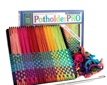 Potholder Loom Kit for Kids by Friendly Loom™ Craft Gift for Kids Weaving Activity Fine Motor Skills Toy Girl Birthday Gift
