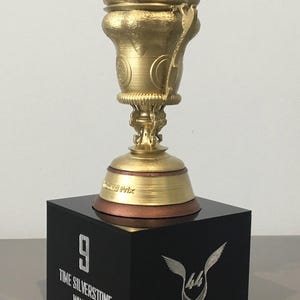 Lewis Hamilton 9 Time British Silverstone F1 One Trophy Wins Display (large)