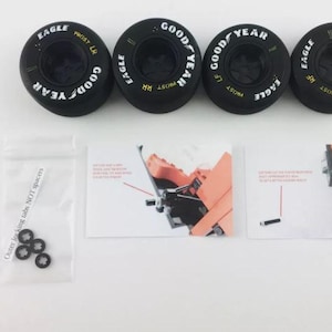 LEGO ICONS Alain Prost F1 McLaren Mp4/4 Goodjahre Räder Reifen