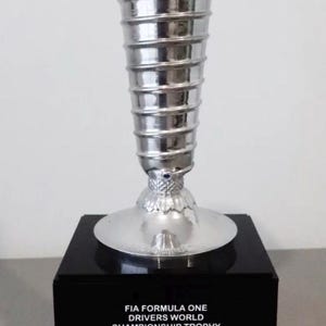 Lewis Hamilton World F1 Championship Trophy Replica Handmade Trophy (LARGE)