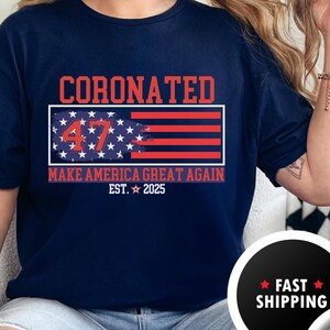 president trump shirt, Trump Coronated shirtMake America Great, daddys home trump sweatshirt, American pride sweatshirt, conservative gifts