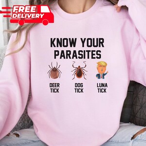 Know Your Parasites Shirt, Anti Trump Shirt, Election Day Shirt, Funny Trump Shirt, Sarcastic Trump Shirt, Anti Trump Tee, Trump Shirt, Gift