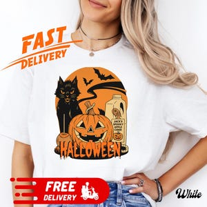Retro Halloween Shirt, Long Live Halloween, Vintage Halloween Shirt, Retro Halloween, Fall Apparel,Spooky Season Pumpkin Shirt Vintage Tee