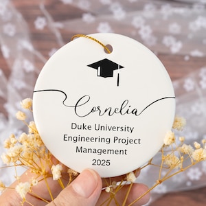 Regalo de graduación personalizado, regalo de fin de estudios, regalo de maestría, regalo de graduación de secundaria, regalo de la generación de 2025, regalo para amigos de la universidad