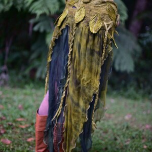 Nuno Felted Tree Roots Skirt/shawl-pixie Belt-woodland Costume-nymph ...