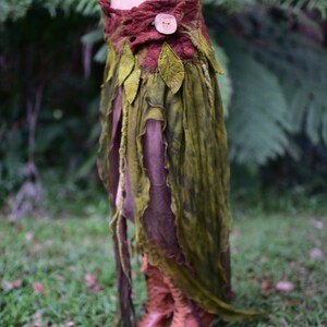 Nuno Felted Tree Roots Skirt/shawl-pixie Belt-woodland Costume-nymph ...