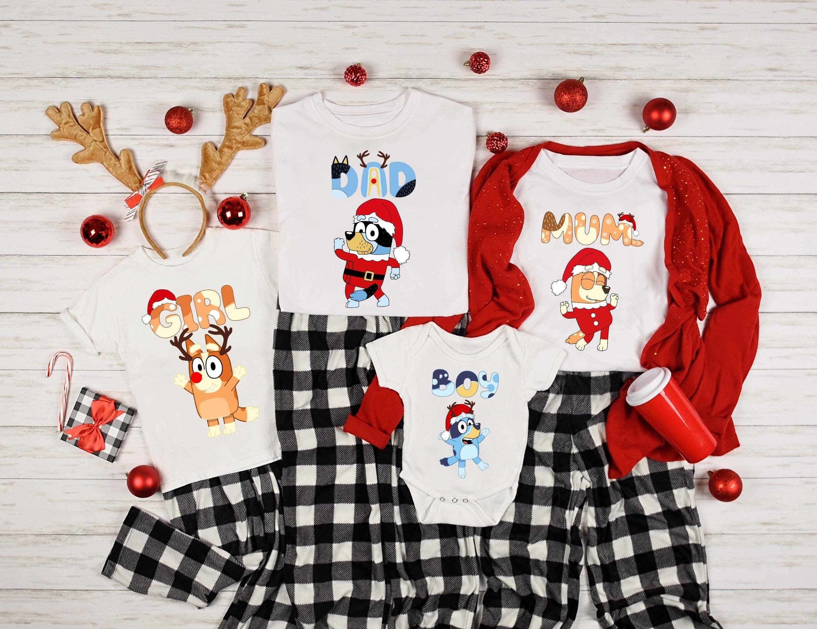 Bluey Toddler Pajamas Etsy Canada
