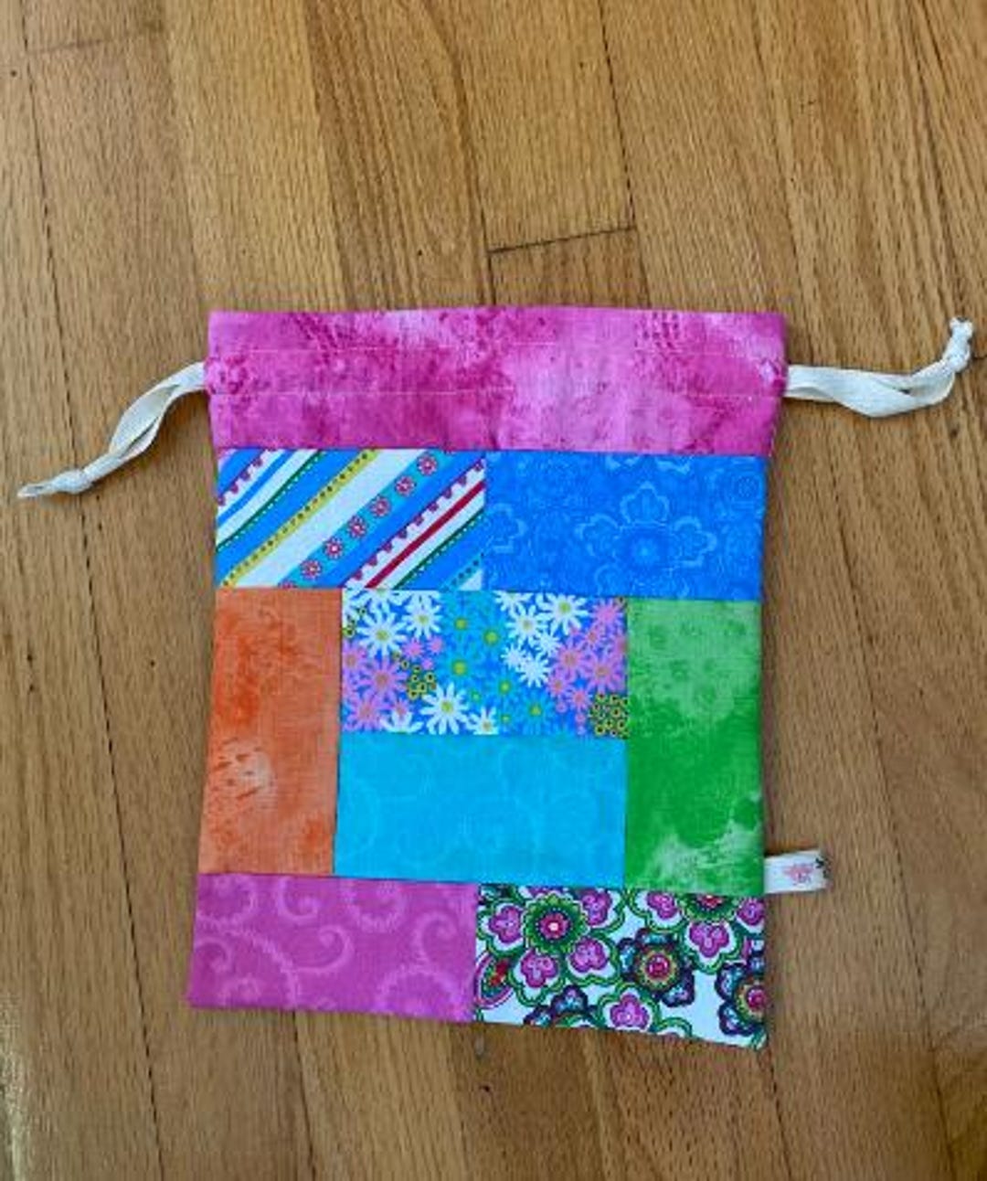 Reusable Bright Fabric Gift Sack – Eco-friendly Wrapping for Holidays ...