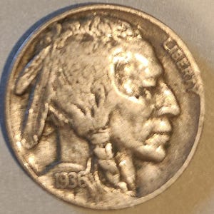 1936 Indian Head Buffalo Nickel