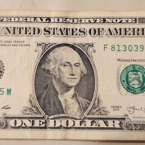 2013  Series Dollar Bill Over Inked M 81303975