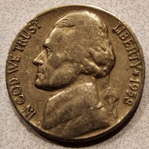 1958D Nickel