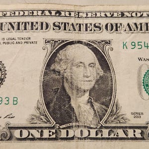 2013 Series Odometer Gas Pump One Dollar Bill Serial Number Misaligned 95490293