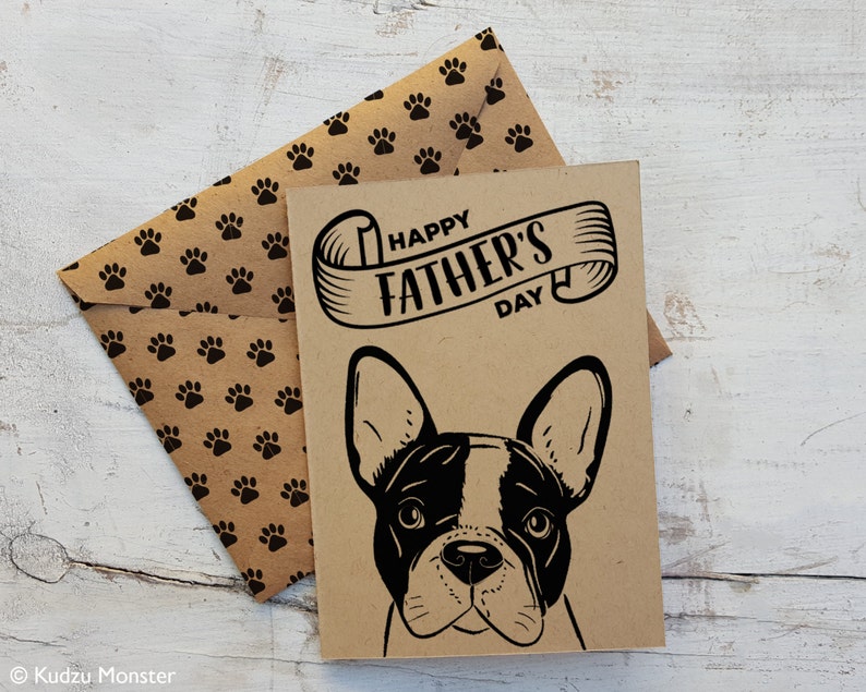 INSTANT Download Printable Father's Day Card From the Dog - Etsy