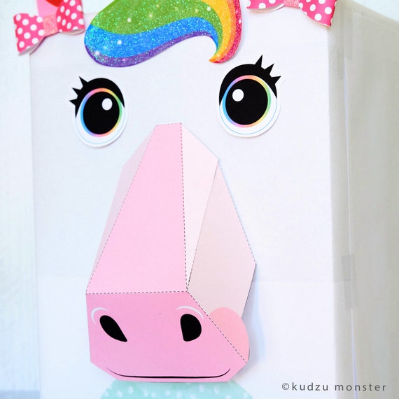 Unicorn Valentine Card Holder Box Craft Kit (Makes 1