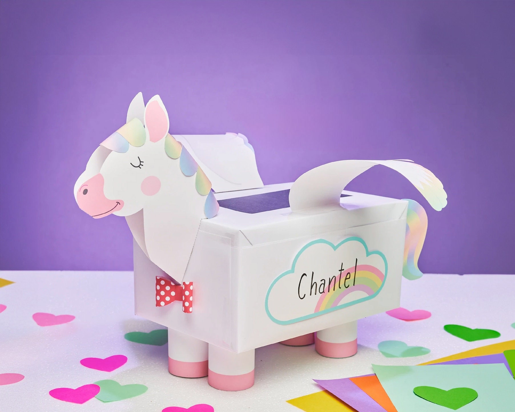 40 Fun Horse Crafts For Kids That Are Easy to Make 25 Pegasus Valentine Box Kit DIY printable Horse Box Decor Kit for…
