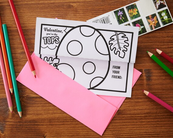 Baby Triceratops Dinosaur Egg Valentine Folding Surprise Etsy