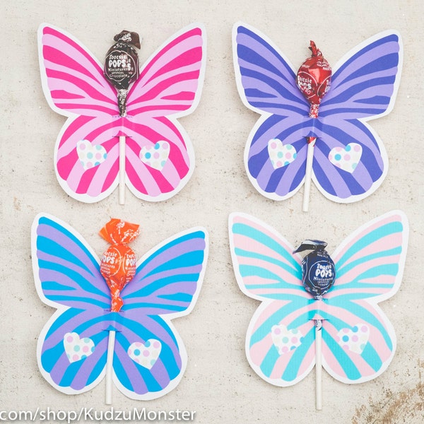 Butterfly Lollipops - Etsy