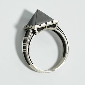 EXCLUSIVE Killer&#39;s Sweetheart Ring from Baldur&#39;s Gate 3, Handmade 950 Silver RPG Fantasy Jewelry, Custom Astarion-Inspired Gift for DnD Fans