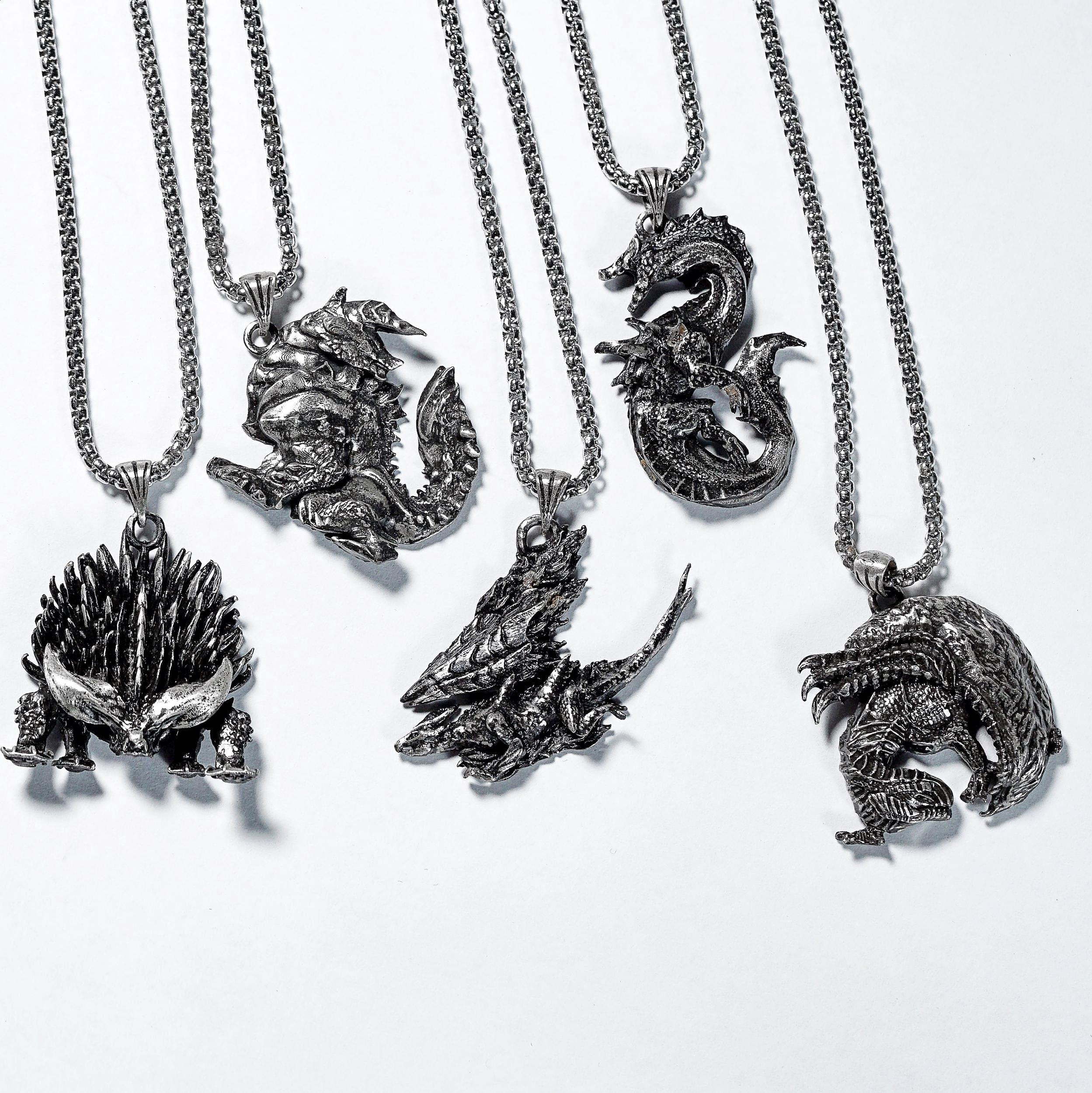 Pendant Crystal Monster Hunter World Iceborne Pendants Monster