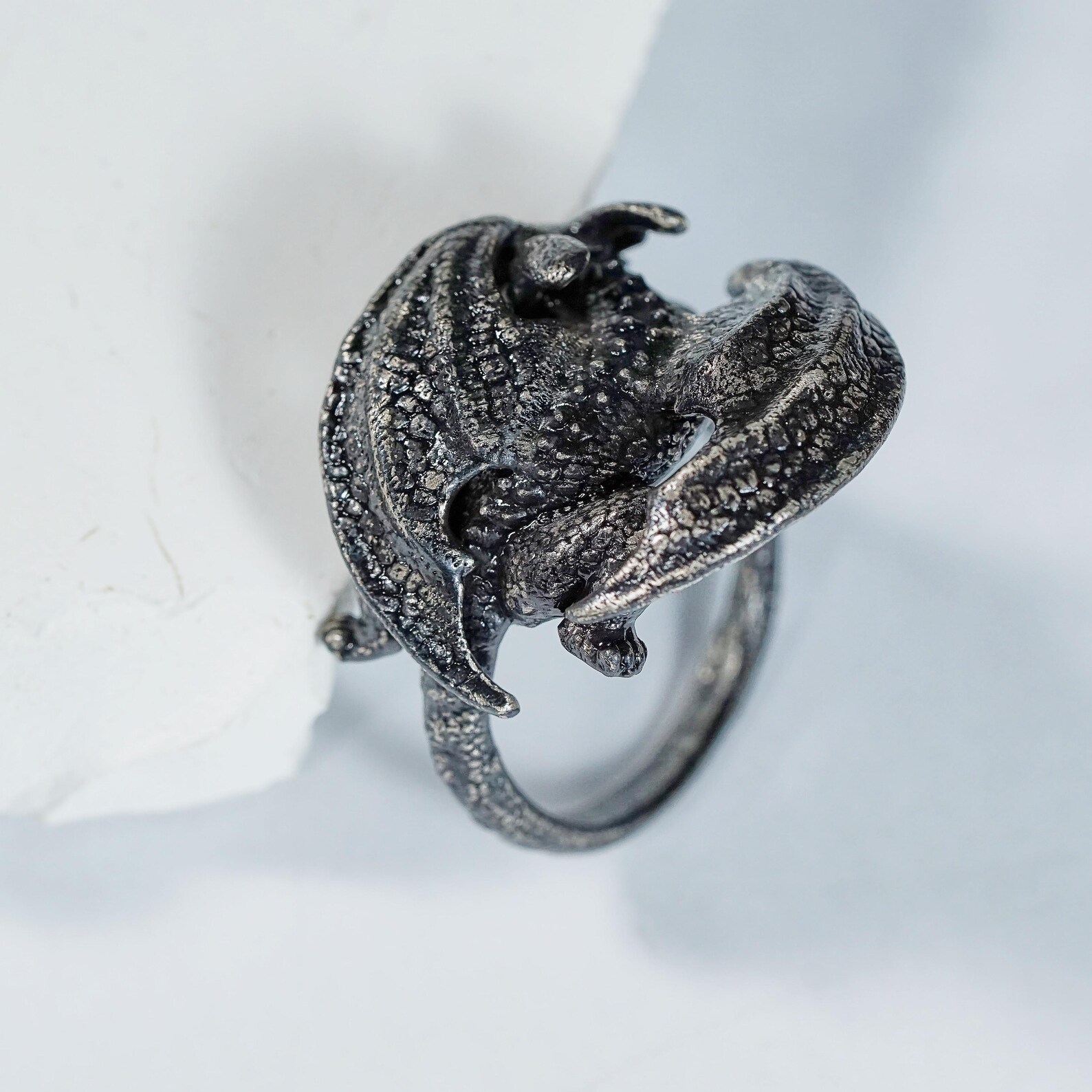 EXCLUSIVE Toothless Rings, Handmade How to Train Your Dragon Jewelry in ...