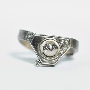EXCLUSIVE Custom 950 Silver Gekko Ring, Handmade Valorant Jewelry for Fans,Unique Gekko Character Ring,Gift for Valorant Collectors & Gamers