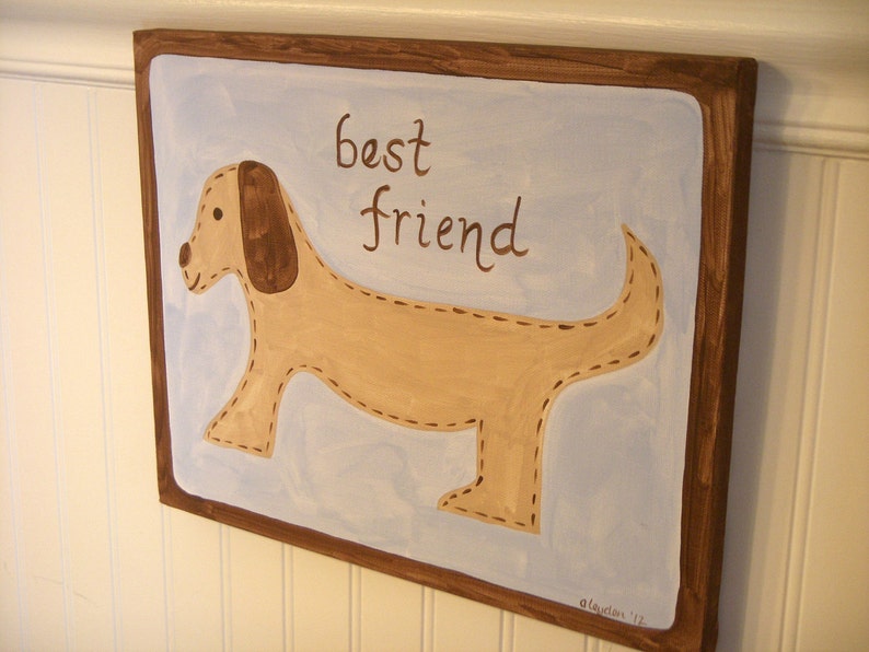 Boy kid room decor..baby nursery wall art..original canvas Etsy